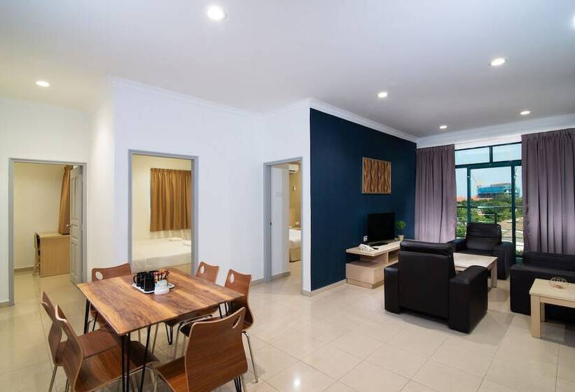 דירת סופריור  חדרי שינה, Golden View Serviced Apartment