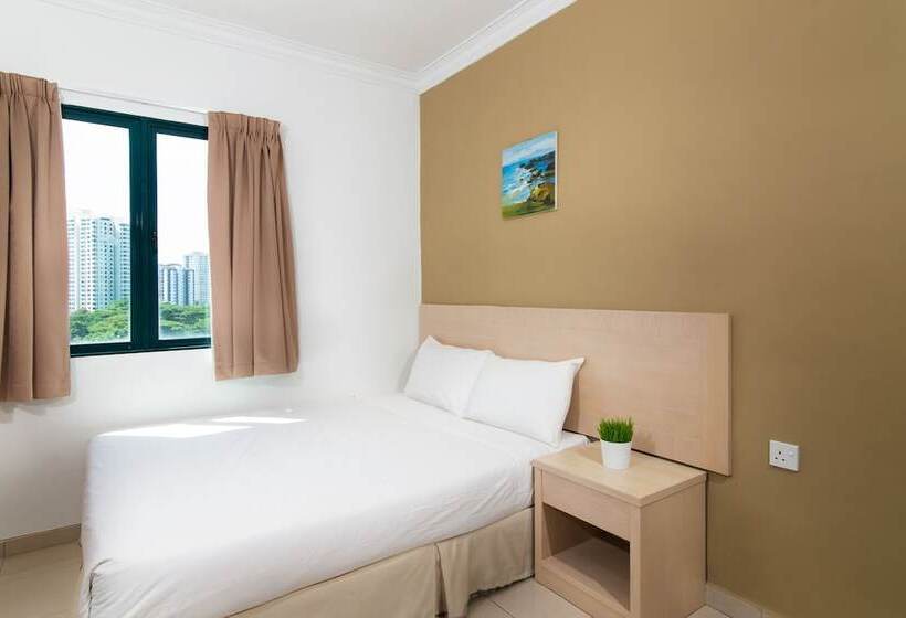 带3个卧室的豪华公寓, Golden View Serviced Apartment