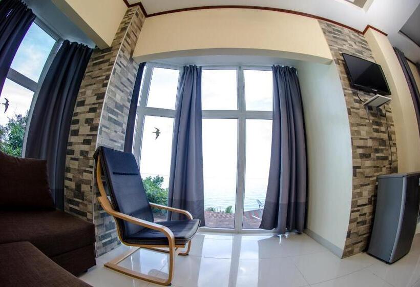 带大床的标准工作室, Oslob Seafari Resort
