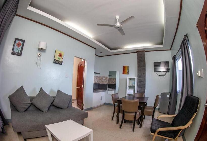 آپارتمان 1 خوابه با تراس, Oslob Seafari Resort