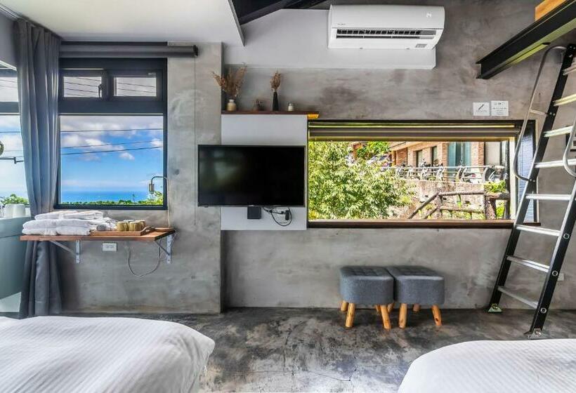 اتاق لوکس چهار تخته, H& Jiufen Ore Inn