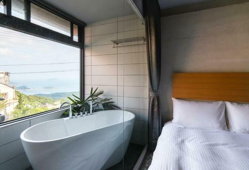 اتاق لوکس چهار تخته, H& Jiufen Ore Inn