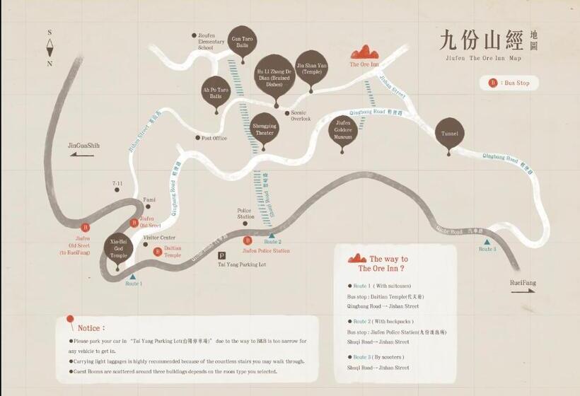 اتاق لوکس با چشمانداز دریا, H& Jiufen Ore Inn