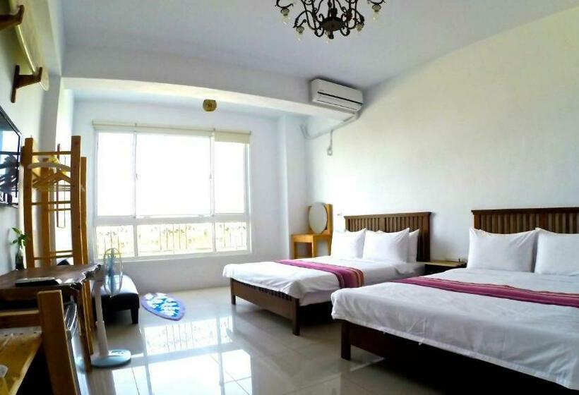 اتاق استاندارد چهار تخته, Surfspot House