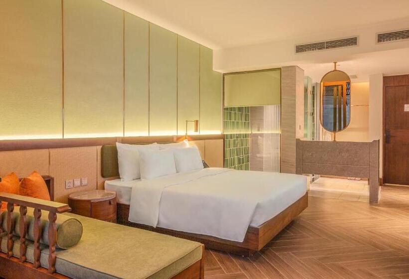 اتاق لوکس با چشمانداز باغ, Mandala Retreats Kim Bôi