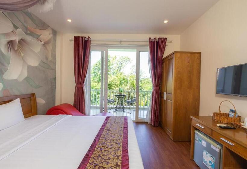 اتاق لوکس با بالکن, T&t Resort And Spa
