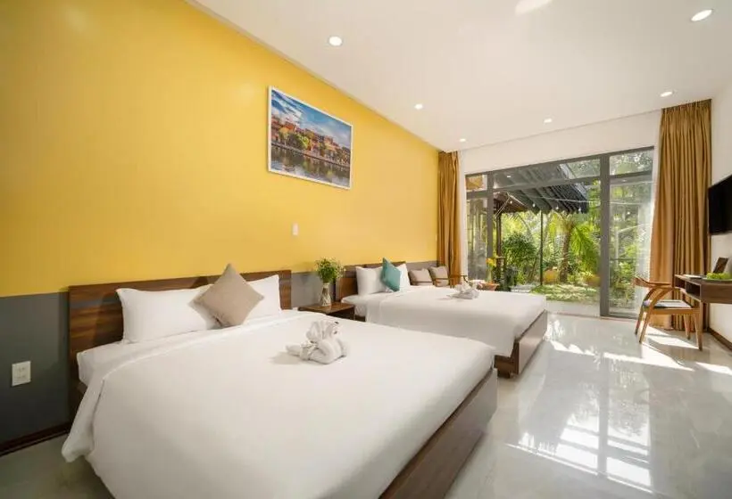 اتاق خانوادگی با چشمانداز باغ, Lancelynk Retreat Hoi An