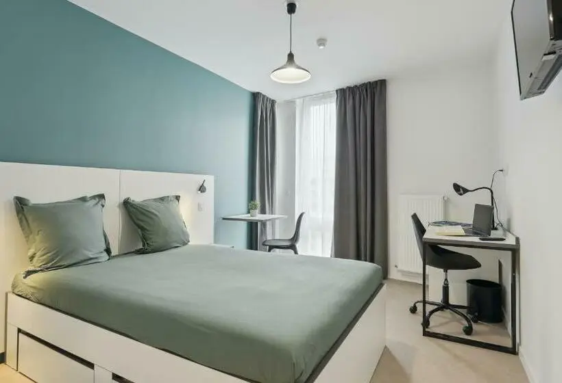 Huoneisto 1 Makuuhuone, All Suites Appart Hôtel - Le Havre Centre - Les docks