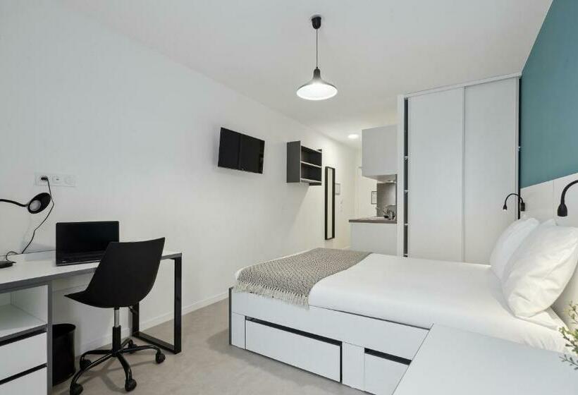 １ベッドルームアパートメント, All Suites Appart Hôtel - Le Havre Centre - Les docks