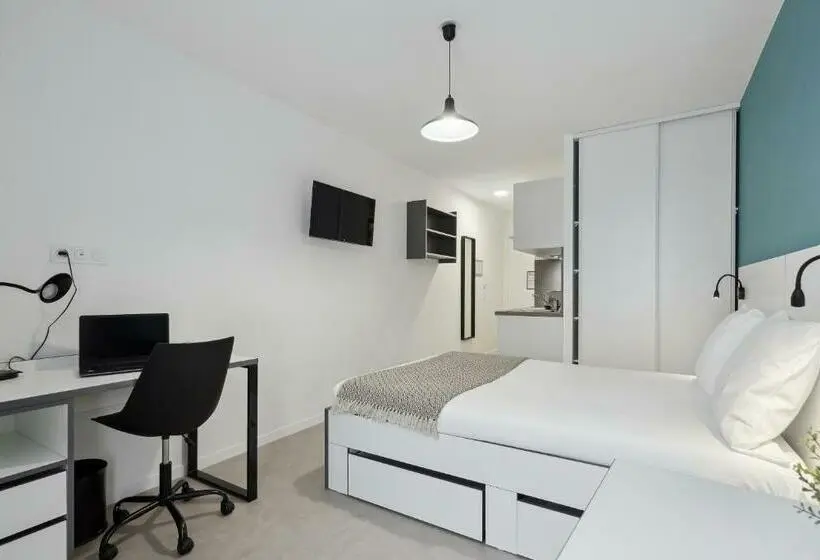 Huoneisto 1 Makuuhuone, All Suites Appart Hôtel - Le Havre Centre - Les docks