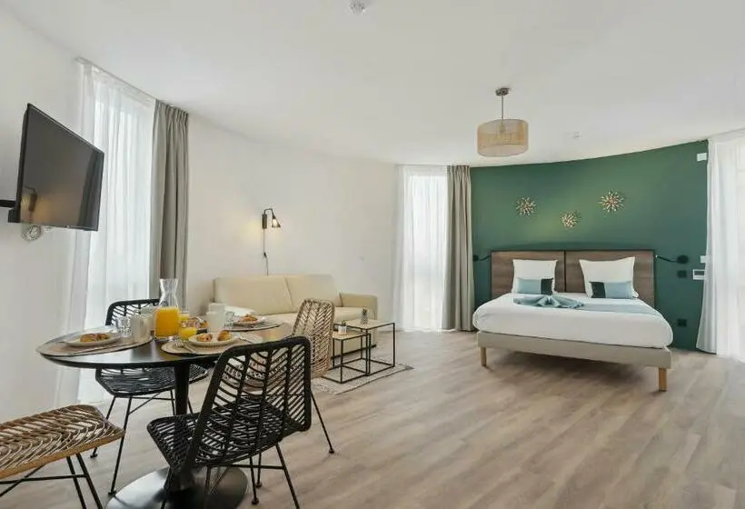 Executive-sviitti, All Suites Appart Hôtel - Le Havre Centre - Les docks