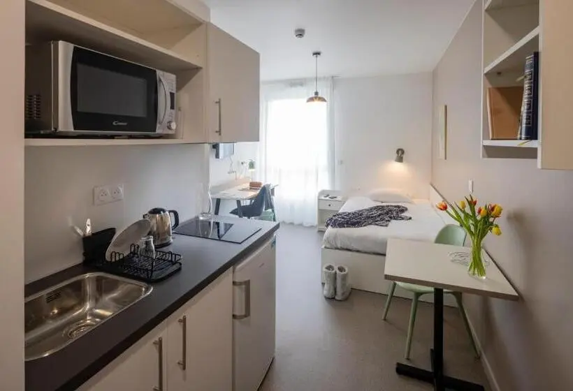 エコノミーワンルーム, All Suites Appart Hôtel - Le Havre Centre - Les docks