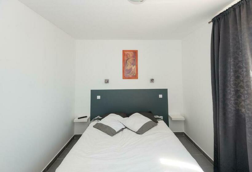 스탠다드 룸 측면 바다 전망, Hôtel Restaurant Le Voilis