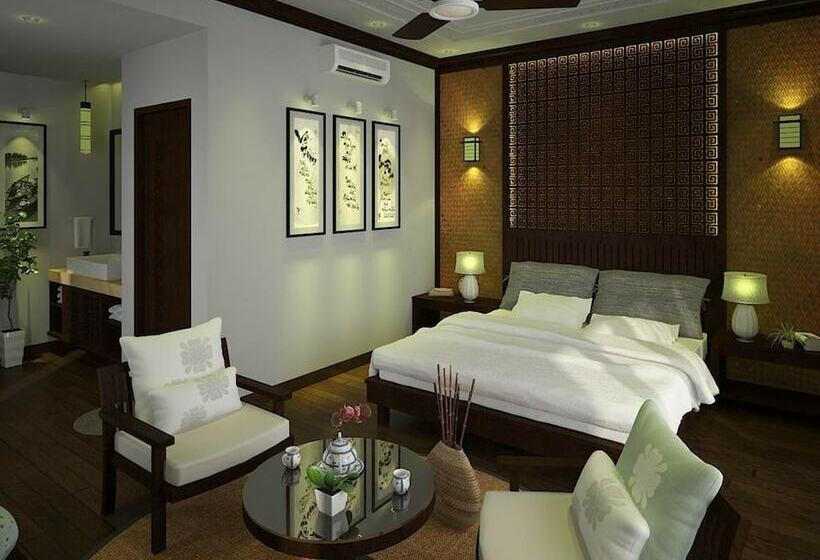 اتاق لوکس با چشم‌انداز استخر, Little Town Villa