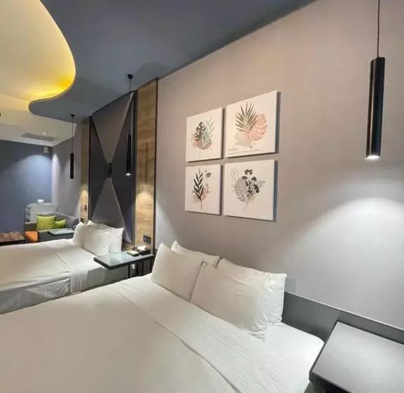 اتاق لوکس چهار تخته, Minimalist Fashion Motel