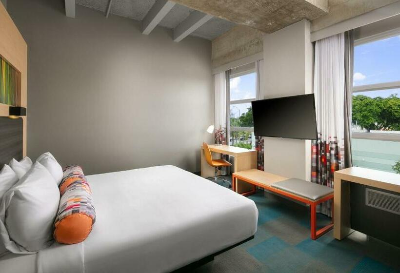 Стандартный Номер Кровать Кинг, Aloft Miami Airport