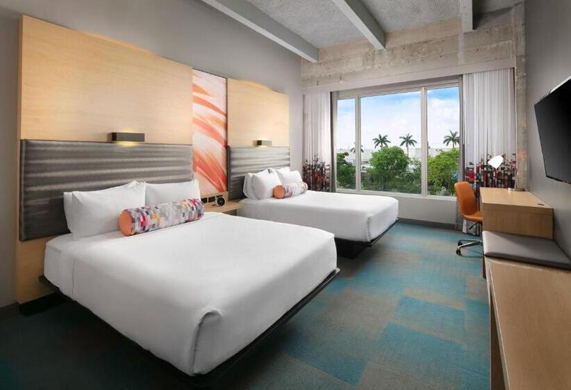 غرفة قياسية, Aloft Miami Airport