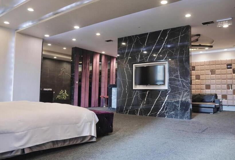اتاق لوکس چهار تخته, Ohya Chain Boutique Motel Taoyuan