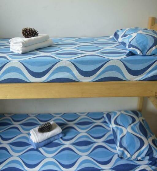 共用房间的床, Pinamar Hostel Casa De Verano