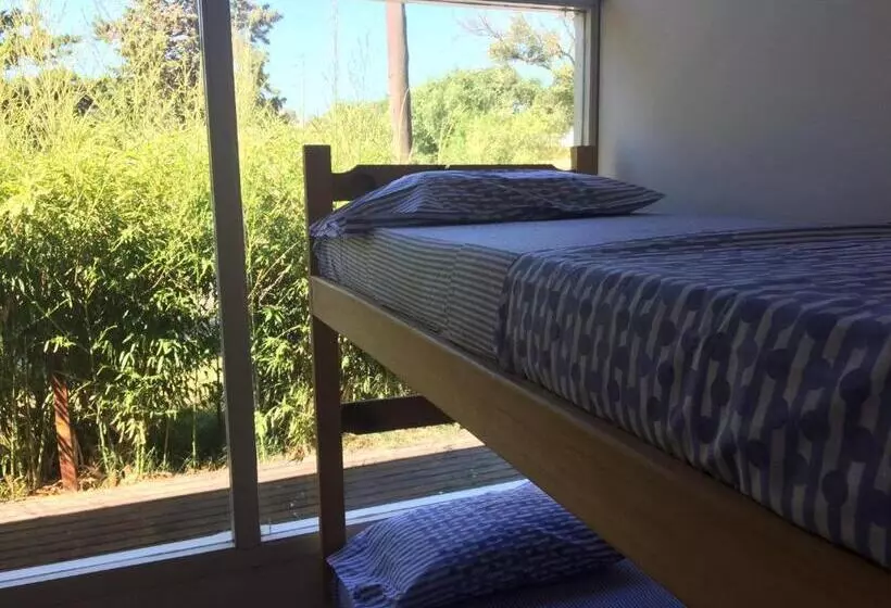 バス共有のスタンダードルーム, Pinamar Hostel Casa De Verano