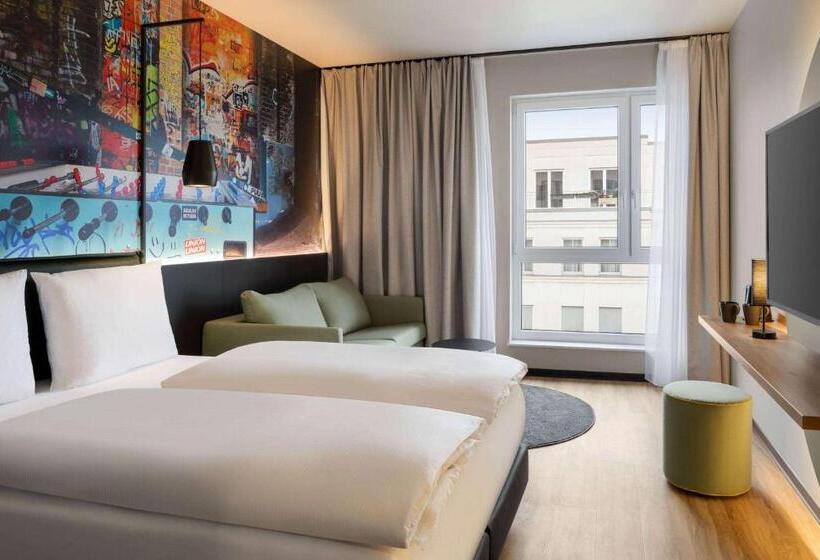اتاق استاندارد با اتاق نشیمن, Vienna House Easy By Wyndham Berlin Potsdamer Platz
