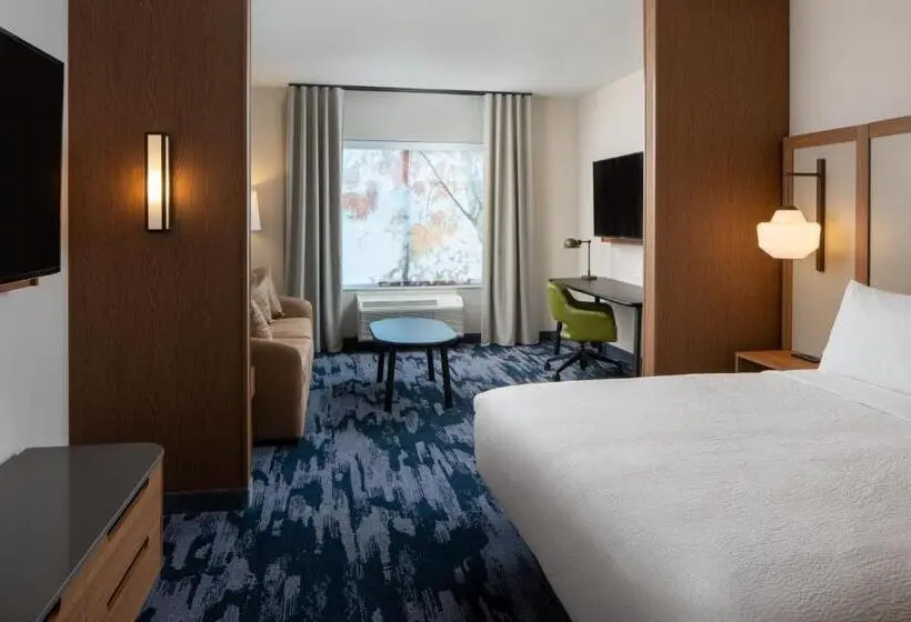 キングサイドベッドのスタンダードワンルーム, Fairfield By Marriott Inn & Suites Huntsville Redstone Gateway