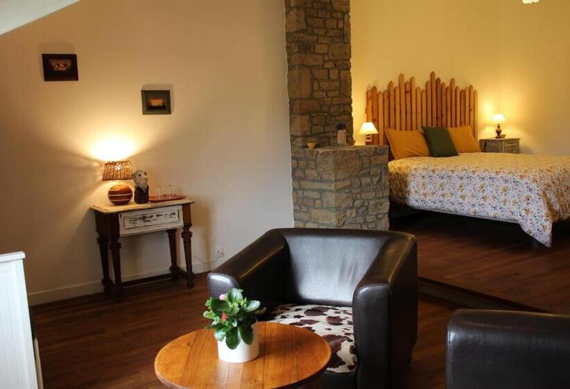 Standard room with outdoor bath, Le Montesser