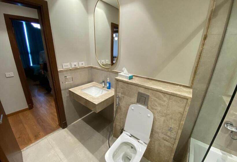 آپارتمان 1 خوابه با چشم‌انداز باغ, Jad Group Aeon Towers