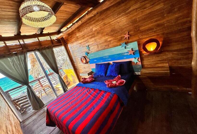 اتاق استاندارد با چشمانداز دریا, B & B Maggy_beach