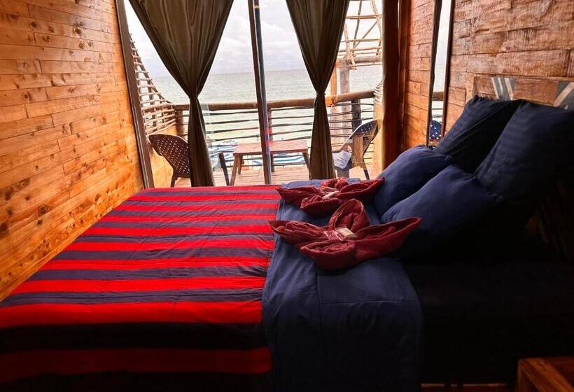 اتاق استاندارد با چشمانداز دریا, B & B Maggy_beach