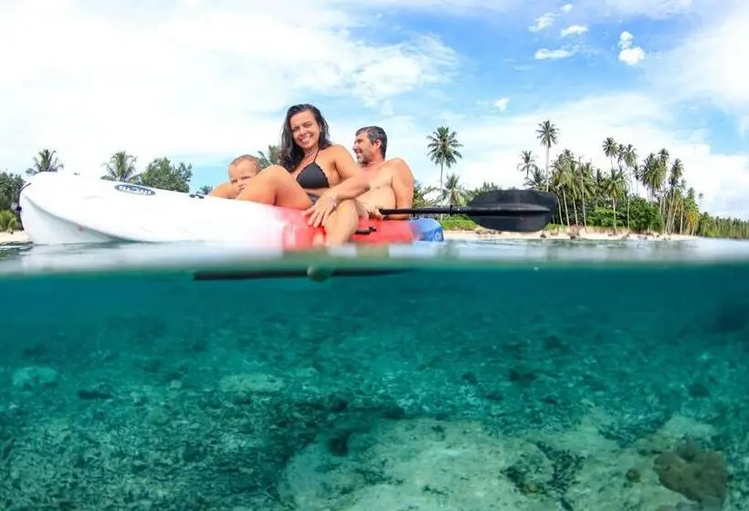 Standard-huone Merinäkymä, Katiet Beach Resort Mentawai Lances Right Hts