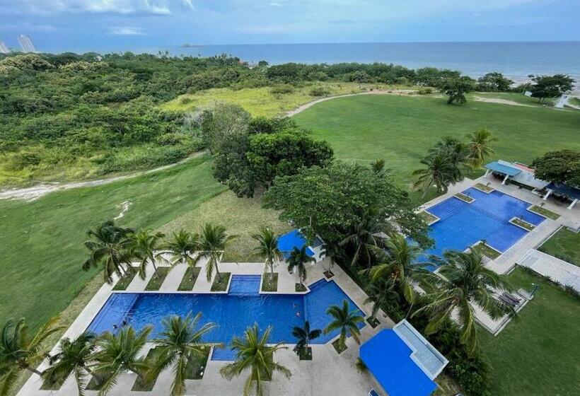 침실 1개 바다 전망 아파트, Panama S Paradise Playa Blanca Ocean & Pool View