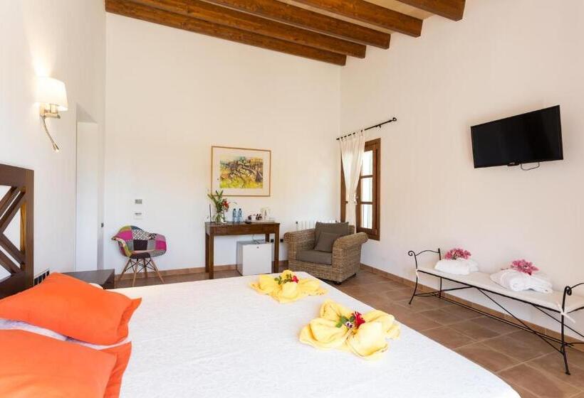 带露台的小型套房, Finca Son Ametler