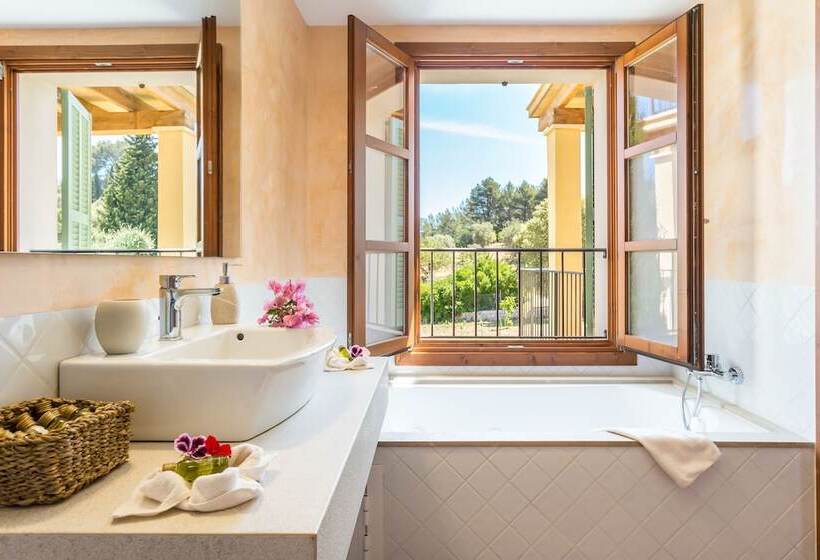 带露台的小型套房, Finca Son Ametler