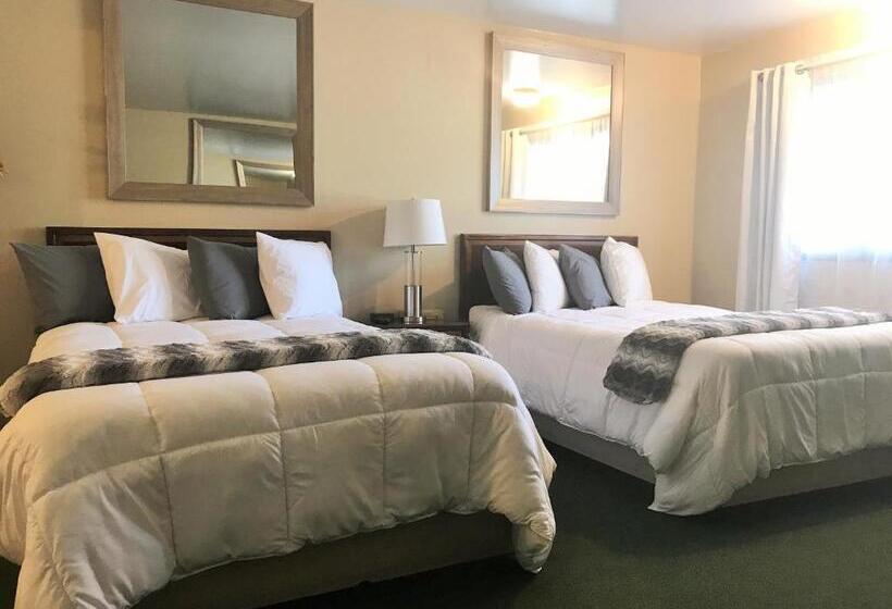 غرفه قياسيه سريرين مزدوجين, Park Motel