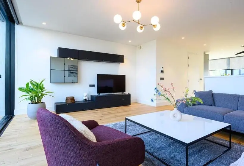 Superior-huoneisto 1 Makuuhuone, 12, Luxe Designer Oase   Historisch Centrum   Uitzicht