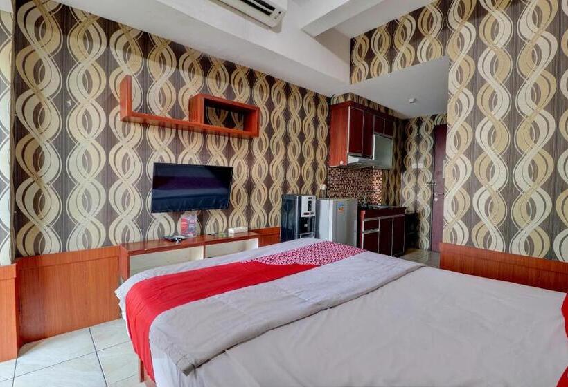 اتاق لوکس, Oyo Life 92910 Apartemen Tamansari Panoramic By Tira
