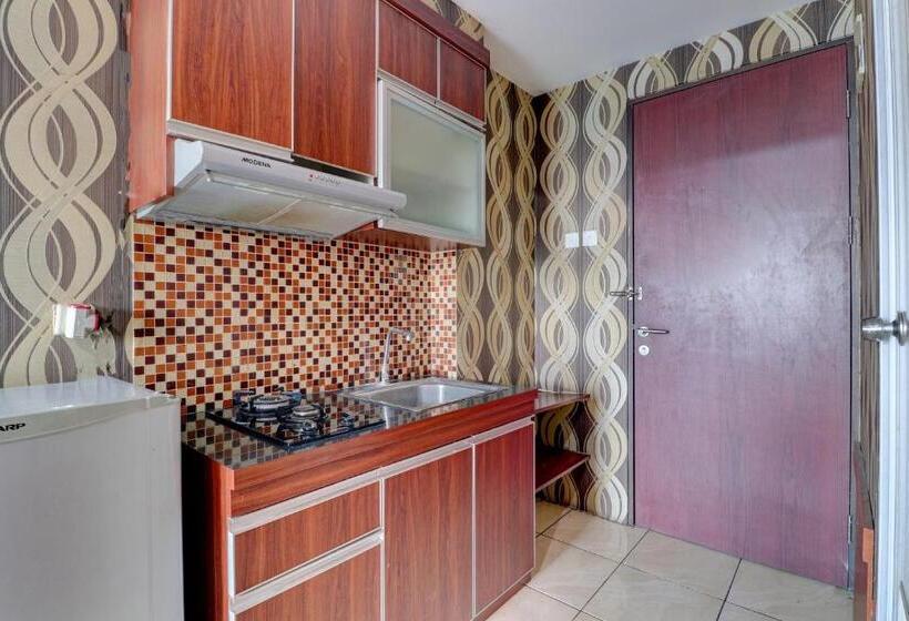 اتاق لوکس, Oyo Life 92910 Apartemen Tamansari Panoramic By Tira