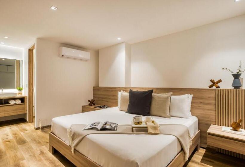 Апартаменты 2 Спальни с Террасой, Utopic Palacio Polanco By Uliv