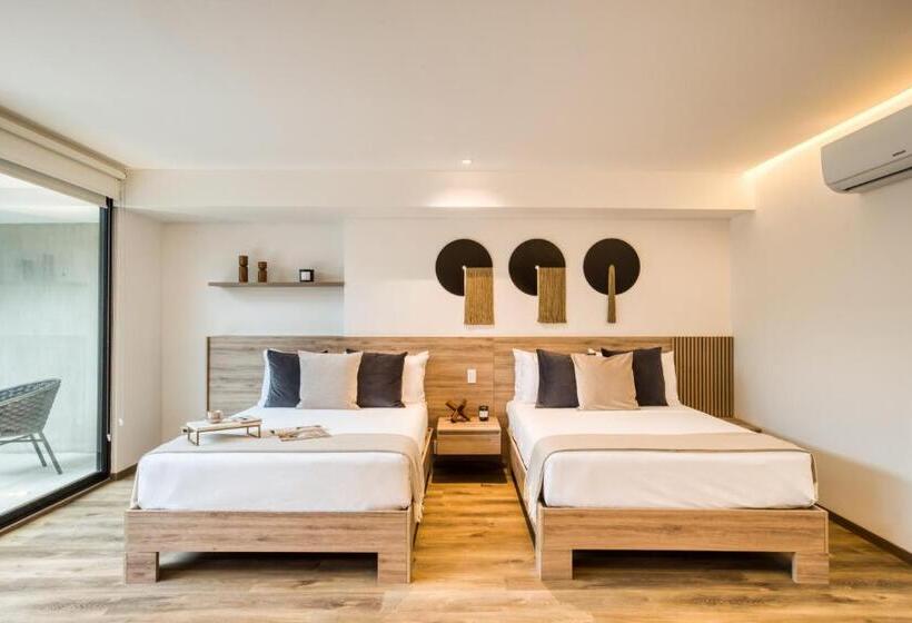 Апартаменты 2 Спальни с Террасой, Utopic Palacio Polanco By Uliv