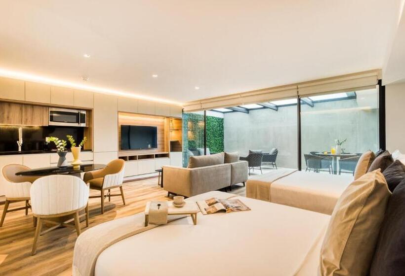 テラスつきの２ベッドルームアパートメント, Utopic Palacio Polanco By Uliv