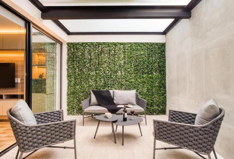 Апартаменты 2 Спальни с Террасой, Utopic Palacio Polanco By Uliv