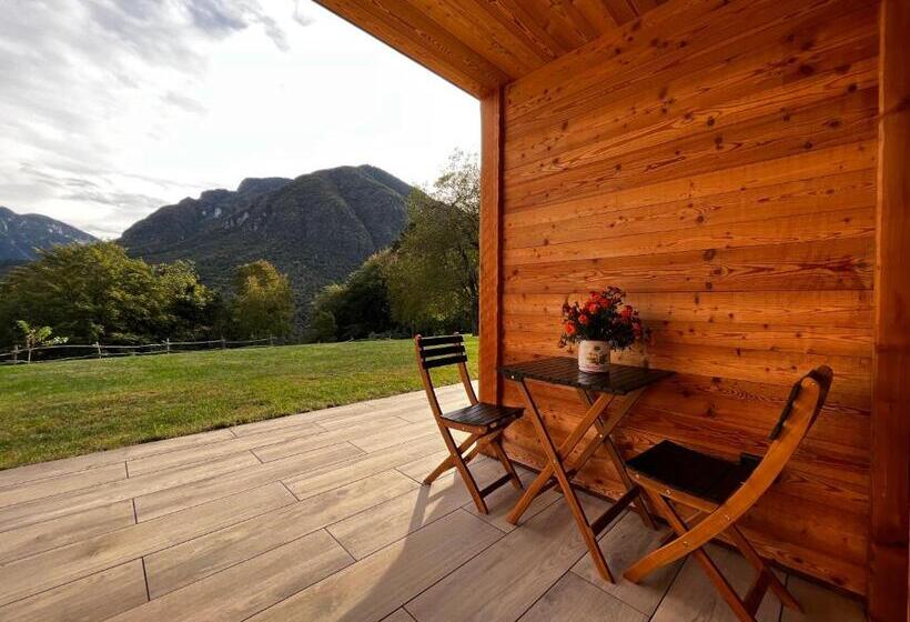 חדר סטנדרט נוף להרים, Agritur Maso Il Gioco