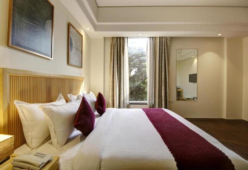 סוויטה עם נוף לעיר, Saltstayz Corporate Suite  Golf Course Road And Near Galleria Market