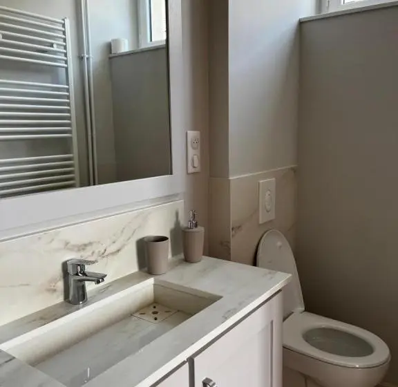 Standard-huone, La Parenthèse Fléchoise, Chambre Agathe