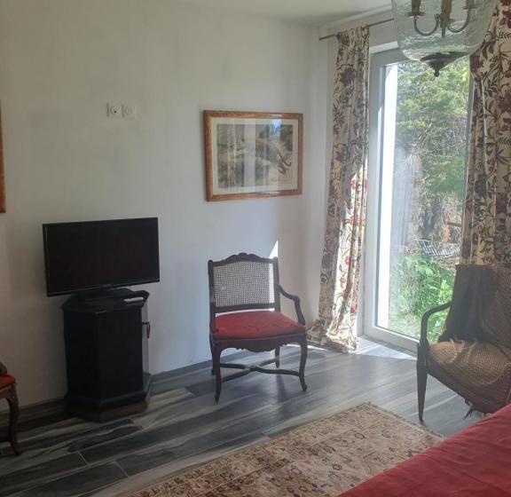 اتاق استاندارد با چشم‌انداز باغ, Villa Blanche
