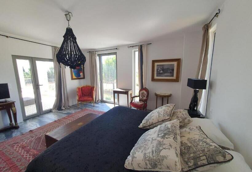 اتاق استاندارد با تخت بزرگ, Villa Blanche