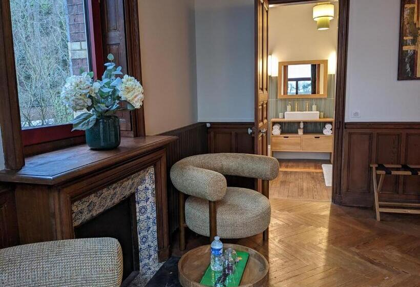 발코니 디럭스 룸, Villa Eliane   Parking Privé