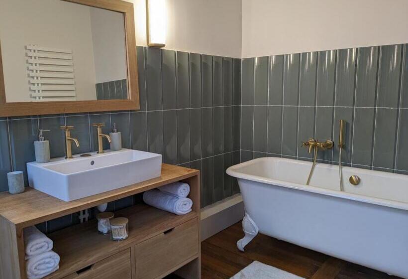 발코니 디럭스 룸, Villa Eliane   Parking Privé