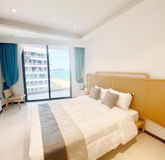 חדר דלוקס עם מרפסת נוף לים, Hc